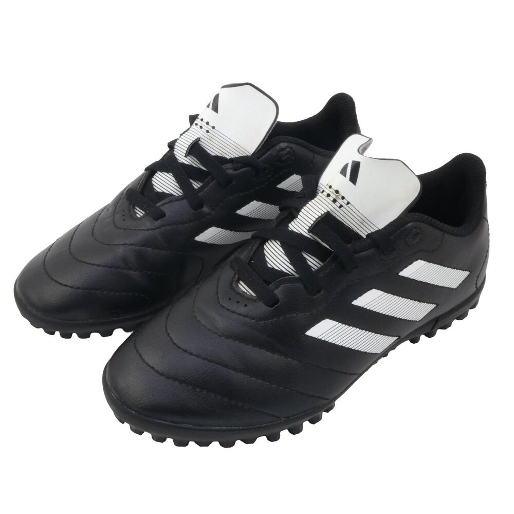 Adidas Kids US 1 Black & White Goletto VIII TF J Soccer Cleats GY5781